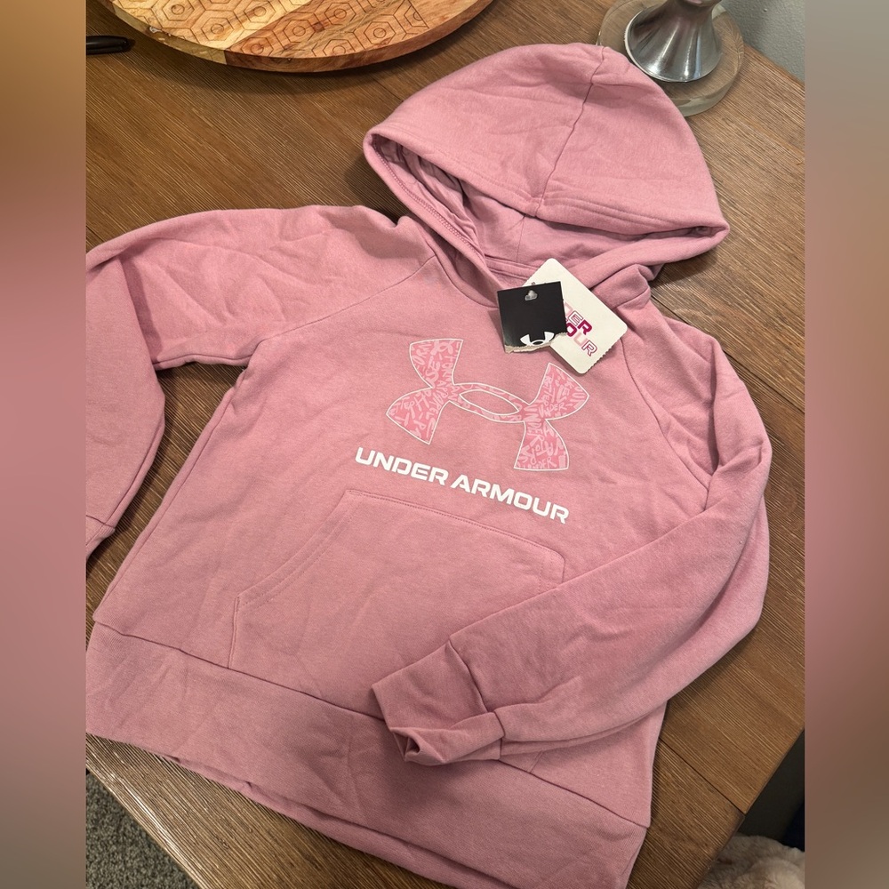 Girls under armour hoodie kids small